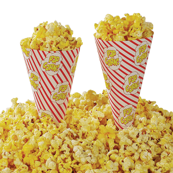 Custom popcorn cones